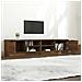 Mobili Tv 2 Pz Rovere Marrone 80x35x36,5cm In Legno Multistrato - Foto miniatura 2