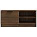 Mobili Tv 2 Pz Rovere Marrone 80x35x36,5cm In Legno Multistrato - Foto miniatura 4