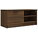 Mobili Tv 2 Pz Rovere Marrone 80x35x36,5cm In Legno Multistrato - Foto miniatura 5