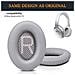 Cuscinetti Auricolari Per Bose Qc35 I /ii, Qc25, Qc15, Qc 2 Ae 2, Ae 2i, Ae 2w, Soundtrue, Soundlink Grey - Foto miniatura 9
