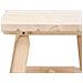 Tavolino 49x49x60 cm in Legno Massello di Abete Rosso - Foto miniatura 2