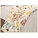 Completo Lenzuola Letto 100% Cotone Disegno Fiori Flower Garden Rp Made In Italy 1 Piazza Fiori - Foto miniatura 2