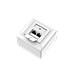 00200774 Cavo Di Rete Bianco Cat6a - Foto miniatura 3