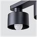 Lampada Da Soffitto Savar 2 Nero Sl. 1130 - Moderno Lampade Da Soffitto Nero 13x34x12 Cm - Foto miniatura 4