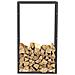 Portalegna Supporto Metallo Porta Legna Interno Legnaia Camino Stufa 150x80x25cm - Foto miniatura 3