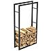 Portalegna Supporto Metallo Porta Legna Interno Legnaia Camino Stufa 150x80x25cm - Foto miniatura 5
