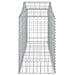Cesto Gabbione Ad Arco 200x50x80/100 Cm Ferro Zincato - Foto miniatura 3