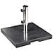 Base Per Ombrellone Granito Nero 45 X 45 Cm Ceggia - Foto miniatura 6