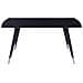 Tavolo Da Pranzo Mossle Nero 160 Cm 90 Cm - Foto miniatura 6