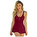 Costume Da Bagno Per Donna Pethuel Costume Intero Yy-0512-96 Rosa Rossa - Foto miniatura 1