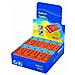 Trade Shop - Set Confezione 40 Pezzi Gomme Per Cancellare Rosso Blu Br40 Per Scuola Ufficio - Foto miniatura 1