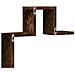 Mensola A Muro Rovere Fumo 104,5x10x43 Cm Legno Multistrato - Foto miniatura 7