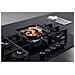 Piano cottura GOWL 728/NB a Gas 5 Zone Cottura da 70 cm Colore Nero - Foto miniatura 4
