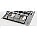 Piano Cottura P604PROX a Gas 4 Zone Cottura da 60 cm Colore Acciaio Inox - Foto miniatura 3