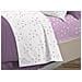 Completo Lenzuola Letto 100% Cotone Made Italy 3027 Disegno Goccia Piazza E Mezza Rosa - Foto miniatura 4