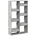 Libreria Grigio Cemento 100x33x175 Cm In Legno Multistrato - Foto miniatura 2