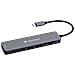 32158 hub di interfaccia USB 3.2 Gen 1 (3.1 Gen 1) Type-C 5000 Mbit /s Grigio - Foto miniatura 1