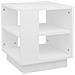 Lusso Casadino -  Tavolino Da Salotto Bianco 40x40x43 Cm In Legno Multistrato - Foto miniatura 1