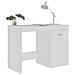 Lusso Casadino -  Scrivania Bianca 100x50x76 Cm In Legno Multistrato - Foto miniatura 4