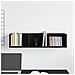 Mensola a Muro per CD  Rovere Nero 75x18x18 cm in Legno Ingegnerizzato - Foto miniatura 4