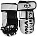 Guanti Da Boxe Mezze Dita - Allenamento Mma, Sparring, Sacco Da Boxe E Kickboxing White S - Foto miniatura 4