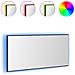 Mobile da Bagno con Specchio e Luce LED Rovere Nero 80x37 cm - Foto miniatura 3