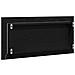 Mobile da Bagno con Specchio e Luce LED Rovere Nero 80x37 cm - Foto miniatura 6