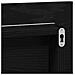 Mobile da Bagno con Specchio e Luce LED Rovere Nero 80x37 cm - Foto miniatura 8