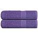 Asciugamani Doccia 2 pz Viola 70x140 cm 360 g/m² 100% Cotone - Foto miniatura 1