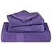 Asciugamani Doccia 2 pz Viola 70x140 cm 360 g/m² 100% Cotone - Foto miniatura 4