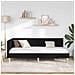 Cornice del letto ad angolo Altro con testiera Nero 90 x 190 cm - Foto miniatura 5