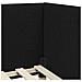 Cornice del letto ad angolo Altro con testiera Nero 90 x 190 cm - Foto miniatura 9