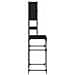 Mobile per lavatrice Rovere nero 68 x 48.5 x 194 cm - Foto miniatura 7