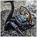 He Ii-3000 Mulinello Da Pesca Full Metal Con Manico In Metallo - Oro E Nero, 10kg Max Drag - Foto miniatura 6