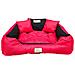 130x105 cm KINGDOG Cuccia per cani impermeabile personalizzabile rossa - Foto miniatura 3