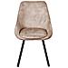 Set Di 2 Sedie Da Pranzo Terlton Velluto Beige - Foto miniatura 4