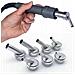 Set Di Ugelli Hot Air Angolati - Compatibile Con Stazioni Saldanti Quick 861dw /de /da /dl, Airflow-x 861dw Lcd | 7 Misure: 3-12 Mm | Acciaio Di Alta Qualità - Foto miniatura 1