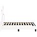 Struttura letto bambini con testata Bianco 80 x 160 cm PU - Foto miniatura 6