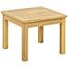 Tavolino da salotto Acacia chiaro 45 x 45 x 36 cm - Foto miniatura 1