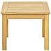 Tavolino da salotto Acacia chiaro 45 x 45 x 36 cm - Foto miniatura 2
