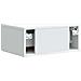 Mobiletto da notte a muro 2 pcs Bianco 49 x 34,5 x 20 cm - Foto miniatura 7