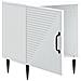 Armadio da Notte 2 pcs Bianco 43 x 34,5 x 50 cm - Foto miniatura 4