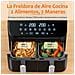 Friggitrice ad aria doppia zona LQ-201. 9 L. 2000 W. 8 programmi - Foto miniatura 4