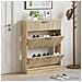 Mobile per scarpe HOORN 78 x 24 x 100 cm Legno ingegnerizzato - Foto miniatura 2