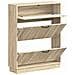 Mobile per scarpe HOORN 78 x 24 x 100 cm Legno ingegnerizzato - Foto miniatura 3