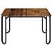 Tavolino da salotto Legno antico 59 x 59 x 45 cm - Foto miniatura 3