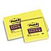 confezione da 12 pezzi - blocco 90foglietti post-it®super sticky 655-s 76x127mm giallo oro - Foto miniatura 1