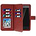 Custodia A Libro Universale Smartphone 6 Portacarte Marrone Taglia Xxl - Foto miniatura 1