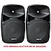 Impianto Audio Amplificato Attivo 800w Casse Acustiche 12"" + Stativi + Cavi - Foto miniatura 2