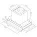 Cappa a Scomparsa Boxin LX / IX / A / 60 Aspirante Colore Acciaio Inox - Foto miniatura 3